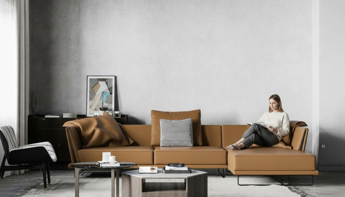 Ecksofa L-Form Lieder Wunnlandschaft Relax Sofa Design Canapé Lounge Sofas Eck Nei