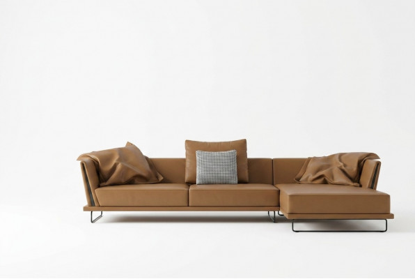 Ecksofa L-Form Lieder Wunnlandschaft Relax Sofa Design Canapé Lounge Sofas Eck Nei