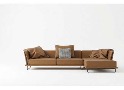 Ecksofa L-Form Lieder Wunnlandschaft Relax Sofa Design Canapé Lounge Sofas Eck Nei
