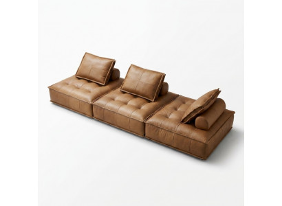 Dräisëtzer Canapé 3 Sëtzer Wunnlandschaft Couchen Sëtz Design Canapé Lounge Canapéen