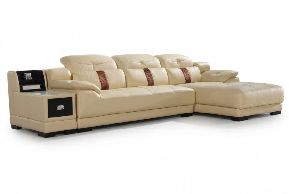 Luxus Eckkanapé Ecksofa L-Form Polster Modern Relax Sëtz Miwwelen Wunnlanschaft