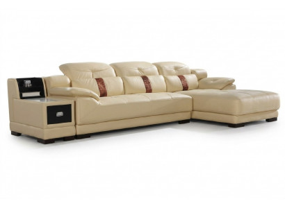 Luxus Eckkanapé Ecksofa L-Form Polster Modern Relax Sëtz Miwwelen Wunnlanschaft