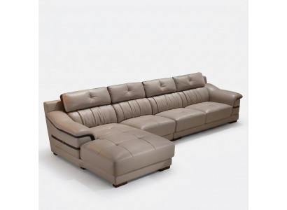 Luxus Eckcouch Ecksofa Polster Modern Relax Sëtz Miwwelen Wunnlandschaft L-Form