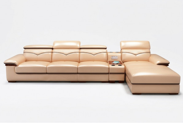 Eckcouch L-Form Polster Modern Relax Sëtz Miwwelen Wunnlandschaft Luxus Eckgarnitur