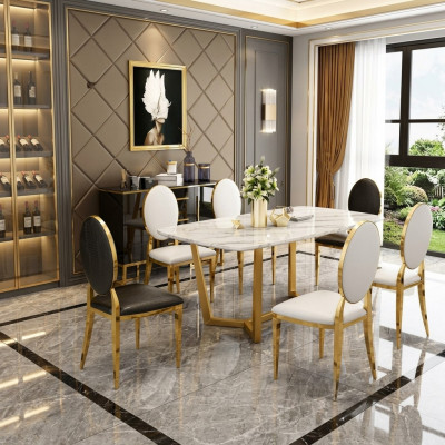 Dësch Iessdësch Modern Iesszëmmer Kiche Dëscher Design Iessdëscher Miwwelen Wunnzëmmer