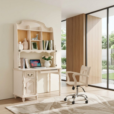 Schreifdësch Schaf Dëscher Büro-Dësch mat Schief PC-Dësch Landhaus