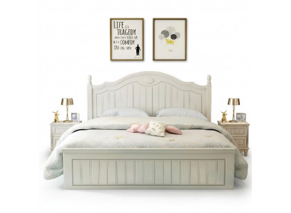 Bett Landhausstil Betten Duebel Holz Luxus Design Miwwel Schlofkummer Holzbetten