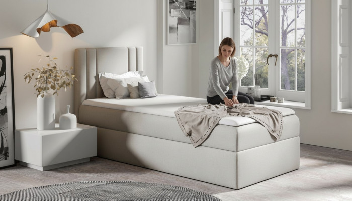 Mini-Bett Eenzel-Schlofkummer Better Polster Design Jugendbett Luxus Stëmmung