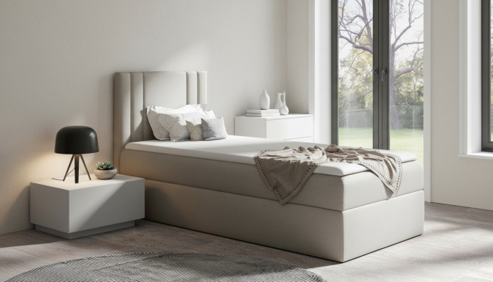 Mini-Bett Eenzel-Schlofkummer Better Polster Design Jugendbett Luxus Stëmmung