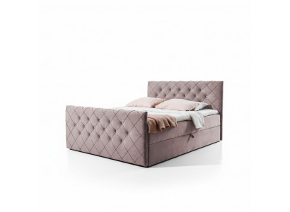 Chesterfield Boxspringbett Schlofzëmmer Design Duebel Hotel Bett Bettkëscht Nei