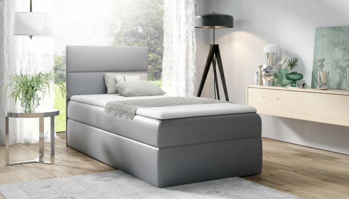 Jugendbett 90 cm Schlofkummer Design Hotel Modern Bett Bettkëschte Boxspringbett