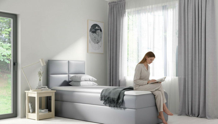 Bett Bettkasten Schlofkummer Design Hotel Eenzel 80 cm Jugendbett Boxspringbett