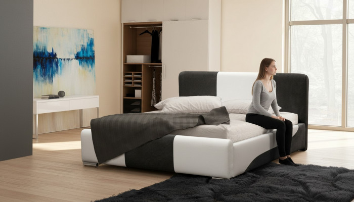 Bett Bettrahmen Schlofkummer Design Duebel Hotel Modern Stoff 160x200 Better Nei