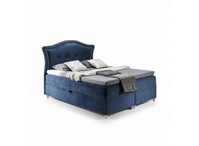 Stoff Boxspringbett Textil Design Duebelt Hotel Modern Schlofzëmmer Bett Better