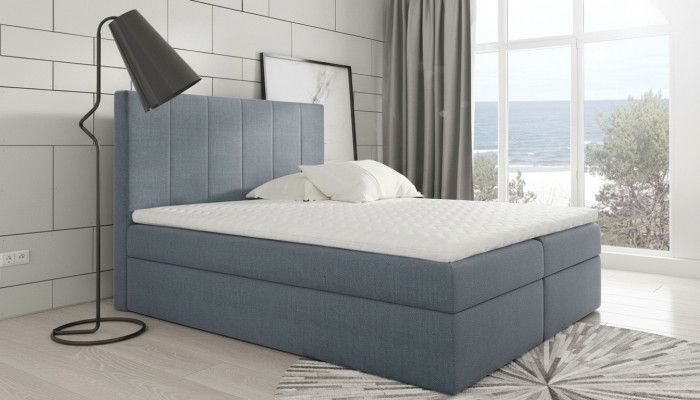Modern Bett Schlofkummer Better Stoff Boxspringbett Textil Design Duebel Hotel