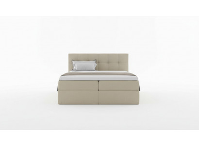Stoff Boxspringbett Textil Design Duebel Hotel Schlofzëmmer Modern Bett Better