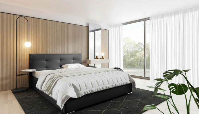 Luxus Miwweldesign Duebelhotel Modern Bett Schlofkummer Better Bettrahmen Neit