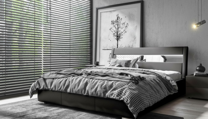 Bettkader Holz Bett Design Duebel Hotel Modern Bett Schlofzëmmer Better Miwwelen