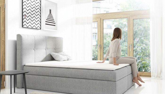 Boxspringbett Design Duebel Hotel Modern Bett Schlofzëmmer Better 160cm
