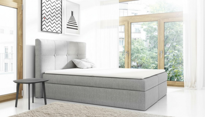 Boxspringbett Design Duebel Hotel Modern Bett Schlofzëmmer Better 160cm