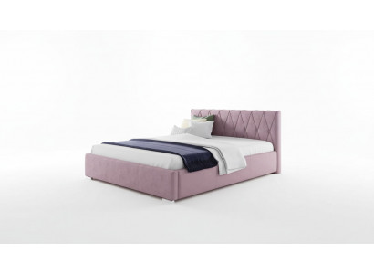 Bett Bettrahmen Polsterbett Better Duebel Hotel 180x200 Schlofzëmmer Rosa Miwwelen