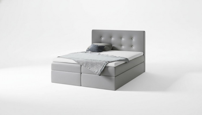 Boxspring Bett duebel Hotel Miwwel Better Schlofkummer Ariichtung grouss 200x200