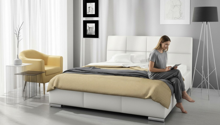 Bett Duebelbett Ehebettrahmen Bettgestell Polsterbett Better 160x200 Miwwelen