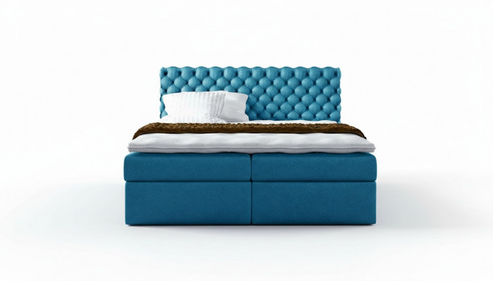 Chesterfield Boxspringbett Duebelbett Eebett Bett Polsterbett Better 200x200cm