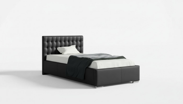 Jugendbett Bettgestell Bett Polsterbett Better Polyester Bettrahmen Jugendzëmmer