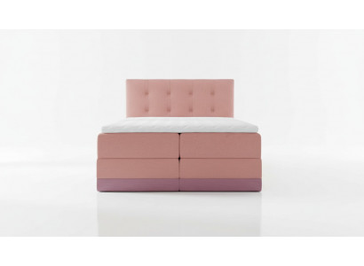 Mariagebett Bett Rosa Polsterbett Better Boxspring Bett Duebelbett mat Matrass Nei