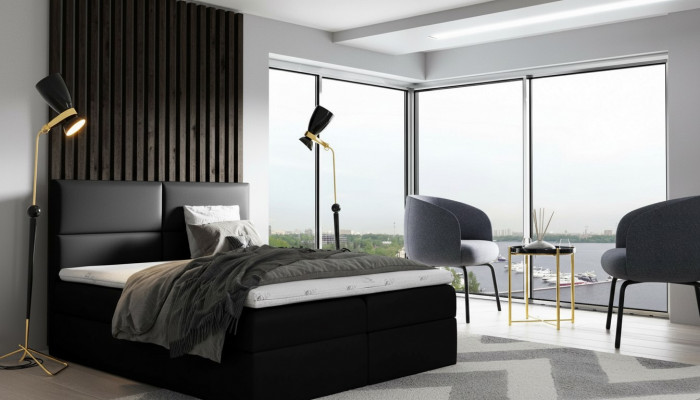 Boxspringbett Modern Bett Luxus Miwwelen Bettkëschte Better Polsterbett Duebelbett