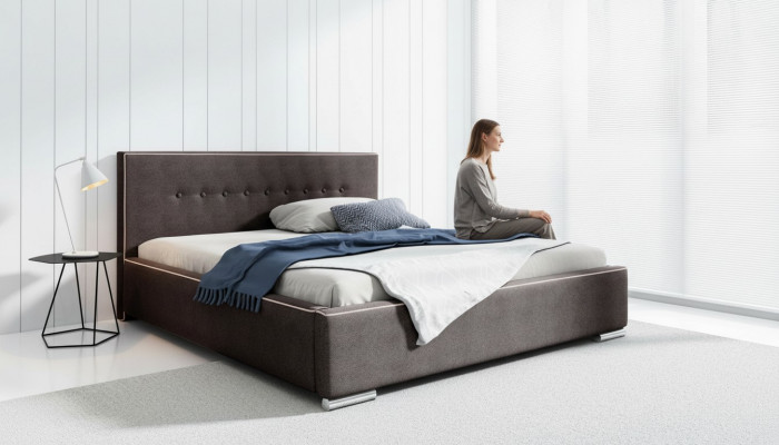 Bettgestell Duebelbett Bett Ehebetter Better Gepolstert Bett Schlofkummer Gro Neien
