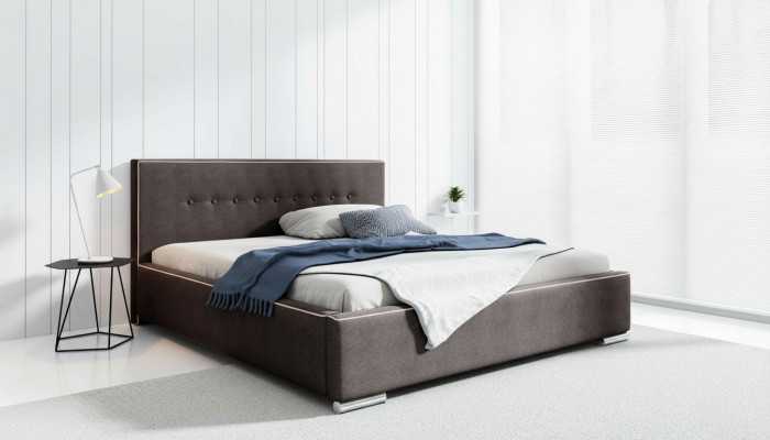 Bettgestell Duebelbett Bett Ehebetter Better Gepolstert Bett Schlofkummer Gro Neien