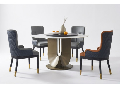 Ronn Sailendëschen Design Dësch Ronn Steen Miwwelen Iesszëmmer Dëscher Modern