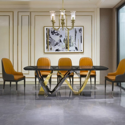 Iesszëmmer Sailen Dëscher Italienesch Miwwelen Restaurant Iessdësch Dësch Luxus Nei