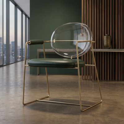 Stull Fauteuil Stillen Design Fauteuil gepolstert Klassesch Iesszëmmer Miwwelen Nei
