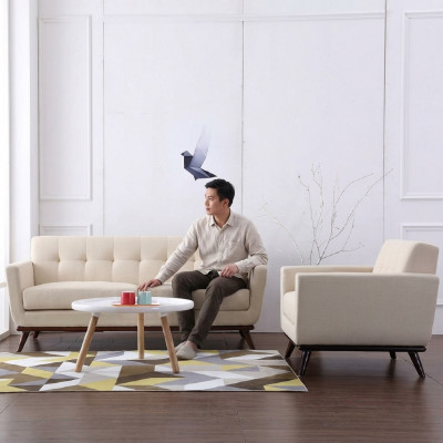 Soffagarnitur Stoff Sofen 321 Wunnlandschaft Sëtz Design Canapé Sofa