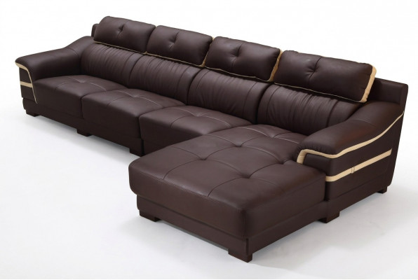 Canapé Eck Eckcanapé L-Form Eck gepolsstert Canapé Sëtz Design Canapé Sofae Wunnlandschaft