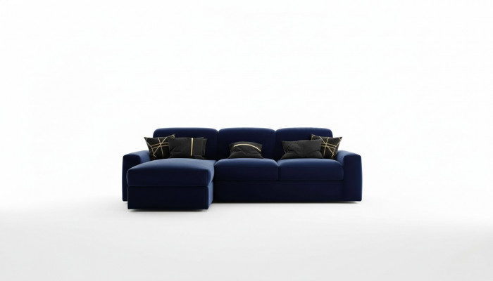Ecksofa Schloffunktion Sofa Bettkëscht Polstereck Eckcouch Bettfunktioun Sofas