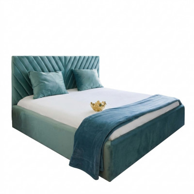 Duebel Design Bett Modern Hotel Textil Luxus Schlofzëmmer Better Bettkader