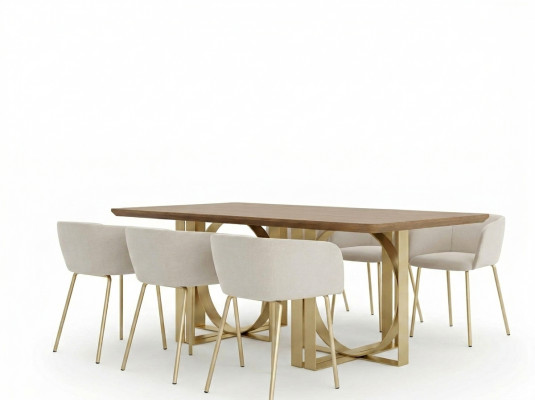 Stillen, Fauteuil, Iesszëmmerstill, Iesszëmmer, Still, Stoff, Réck, Holz, Luxus, Sëtz, Nei