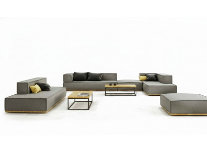 Ecksofa L-Form Luxus Garnitur Sofa Stoff Sofae Polster Sëtz Eck Modern Gro