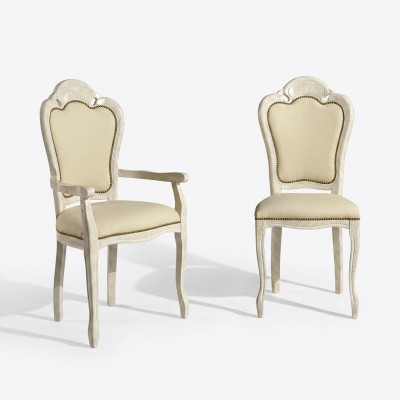 Stull ouni Aarmlehn Iesszëmmerstull Holz Stoff Iesszëmmer Still Design Sëtz Neien