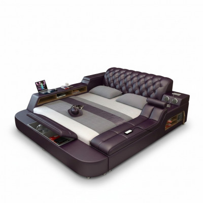 Design Bett XXL Grouss Better Lieder Hotel Polster 180x200 Multifunktion Regal