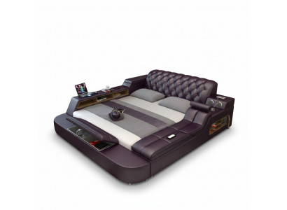 Design Bett XXL Grouss Better Lieder Hotel Polster 180x200 Multifunktion Regal