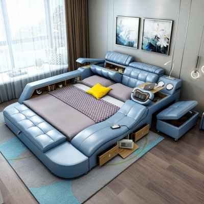 Design Bett XXL Grouss Lieder Hotel Polster 180x200 Multifunktion Regal Better