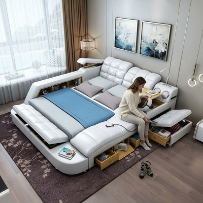 Bett Duebel Regaler Lieder Polster Better Multifunktion mat Massagefunktioun Nei