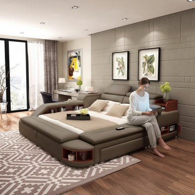 Modern Hotel Multifunktion USB Klang Duebel Design Lieder Bett Këssen