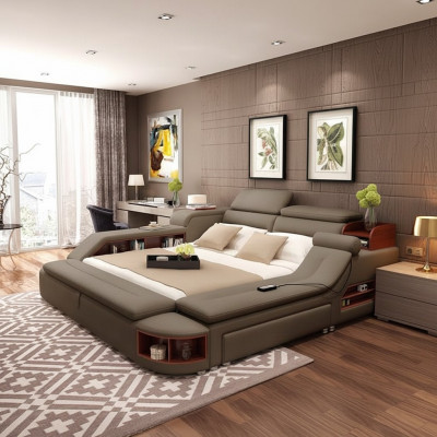 Modern Hotel Multifunktion USB Klang Duebel Design Lieder Bett Këssen