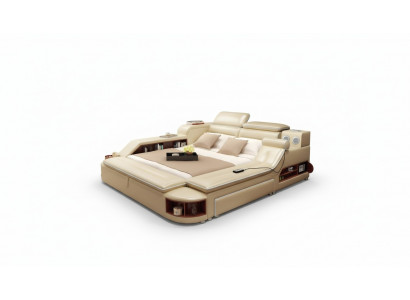 Multifunktionale Bett Tresor Wärmebett USB Sound Duebel Better Funktioun Nei